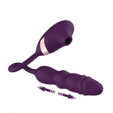 Vibrador telescópico de succión de 10 frecuencias